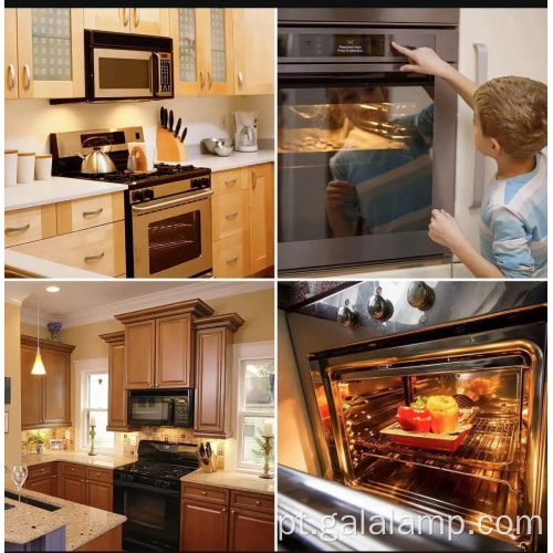 Bulbos de halogênio de vidro de quartzo G9 Opções 230V